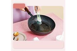 China Stainless Steel Handle Scrubber Brush With 3 Replacement Head supplier