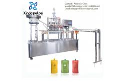 China Stand Up Pouch Bag Packet Sealing Machine ,Spout Pouch Filling And Capping Machine supplier