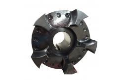 China Double Flange Flexible Jaw Coupling Spider For Heavy Machinery supplier