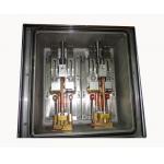 Four Vacuum Chambers Helium Leak Testing Equipment For Small Four - Way Valve