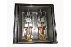 China Four Vacuum Chambers Helium Leak Testing Equipment For Small Four - Way Valve supplier