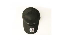 China Constructed Custom Printing Dad Hat Logo Baseball Cap Black Hip Hop Caps Bsci supplier