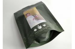 China Laminated Custom Plastic Pouches Packaging Zipper Top Sealing With Valve supplier