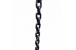 China 48kN Test Load G80 8mm Blacken Finished Lifting Chain Iron Chain for Hoist supplier