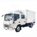 Customized JAC Q3   Double Row  Refrigerated Vehicle       Van Refrigerator Truck     Freezer for sale