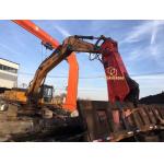 Metal Rotating Hydraulic Excavator Shears Abrasion Resistant Steel OEM for sale