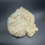 Biodegradable Environment-Friendly Natural Color Soybean Protein Fiber For Filling for sale