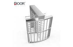 China Pedestrian Control System Single Door Security Full Height Turnstile Gate supplier