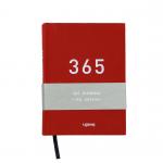 End Paper Printing Custom Journal Notebook 360 Days Fabric Cover Material for sale