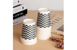 China Disposable 8oz Double PE Coated Single Paper Cup 300ml for Cold Drinks supplier