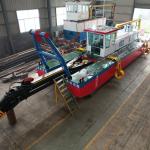20 Inch Mud Dredger Equipment With 760 Cbm/H Solid Capacity