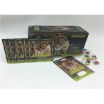 Male Enhancement Pills Blister Card Packing Rhino 69 Slide With Plastic Cover Bottle for sale