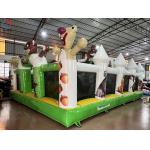Manufacturer Inflatable Fun City Inflatable Bouncer Jumping Castle With Slide