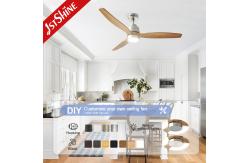 China Lighting and Circuitry Design 1stshine LED Ceiling Fan Wholesalers with Remote Control supplier