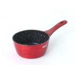3mm Ceramic Coating Non Stick Milk Pan Induction Hob for sale