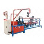 PLC control  2m width fully automatic double wire feeding chain link fence machine for sale