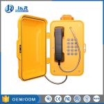 Railway Industrial Weatherproof Telephone Aluminium Weatherproof Case With Alarm Light for sale