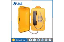 China Railway Industrial Weatherproof Telephone Aluminium Weatherproof Case With Alarm Light supplier