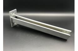 China Custom Size Powder Coated Cantilever Arms with Bracing supplier
