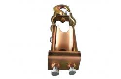 China Universal Wire Stringing Block Pulley , Crossarm Mounted And Hooked Style supplier