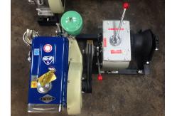 China Safe / Reliable Diesel Engine Wire Rope Winch 1 Year Warranty Cable Pulling Winch supplier