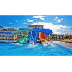ODM Outdoor Water Park Entertainment Sports Swimming Pool Fiberglass Slide For Kids for sale