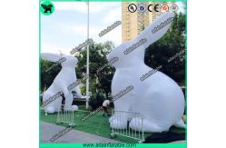 China White Inflatable Bunny,Easter Inflatable,Lighting Inflatable Bunny supplier