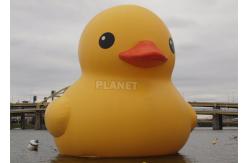 China Customized Floating Airtight Inflatable Advertising Balloon Giant Rubber Duck Outdoor Water Duck supplier