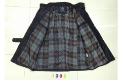 China 1303 Men's pu fashion jacket coat stock supplier