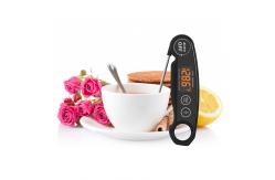 China Foldable Digital Thermometer For Cooking Meat USB CE RoHS LED Display supplier