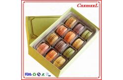 China 6 , 12 Cells Customized Macaron Trinket Cardboard Box supplier