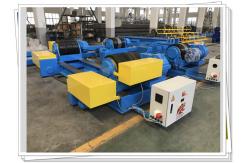 China Offshore Tower Rubber Traversing Conventional Welding Rotator 200T supplier