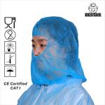 Latex Free Polypropylene Balaclava Disposable Hood With Face Shield for sale