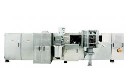 China Batter Mixer Ice Cream 10kg/hour Sugar Cone Making Machine supplier