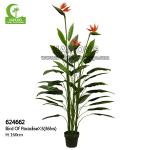 Manufacturer Inexpensive Stunning Artificial Bird Of Paradise Green Plant Artificial Potted Plant for sale