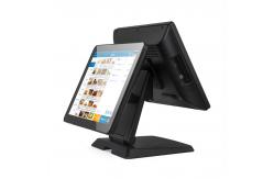 China Aluminum Alloy Dual Screen Pos Terminal supplier