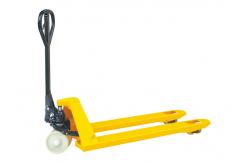 China High Loading Hand Pallet Jack , Single Speed Pump Manual Pallet Truck supplier