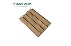 China Fireproof 3D Model Design Grooved Acoustic Panels with Basic Material E1 MDF supplier