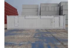 China Waterproof 40 Foot Open Side Container Height 2896MM With Bar Lock Durable supplier