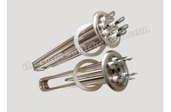 China High Purity MgO Flat Flange Immersion Heater / Hot Water Immersion Heater supplier