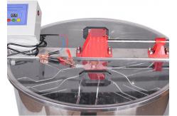 China Stainless Steel 8 frames three using way manual electric honey extractor supplier