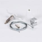 LED Track Lighting Suspension Kits Wire Hanging Kit Cable Grippers With Track Clip