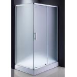 Aluminum Frame ABS Tray Bath Room Cabin 6Mm Smart Glass for sale