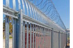 China H2.4m Palisade Security Fencing supplier