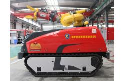 China RXR-M180D 2560MM Robotic Fire Fighting Vehicle Fire Extinguisher Robot supplier