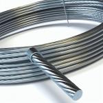 350 g/sqm Galvanized Steel Wire 1.5mm 2mm 3mm 4mm Diameter