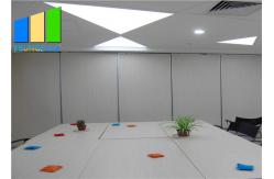China Laminate Finish Removable Soundproof Sliding Partition Wall For Hotel Convention Hall supplier
