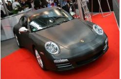 China matt black sticker with bubble free supplier