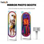 Portable Digital Selfie Mirror Photo Booth Interactive Touch Screen With Camera And Printer for sale