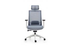 China Back Frame PP Glass Fiber High Back Swivel Accent Chair 15.76KG supplier